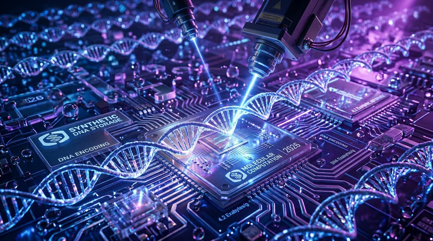 Synthetic DNA Data Storage & Molecular Computing: Solving the Exabyte Archival Crisis in 2026 Synthetic DNA Data Storage & Molecular Computing: Solving the Exabyte Archival Crisis in 2026